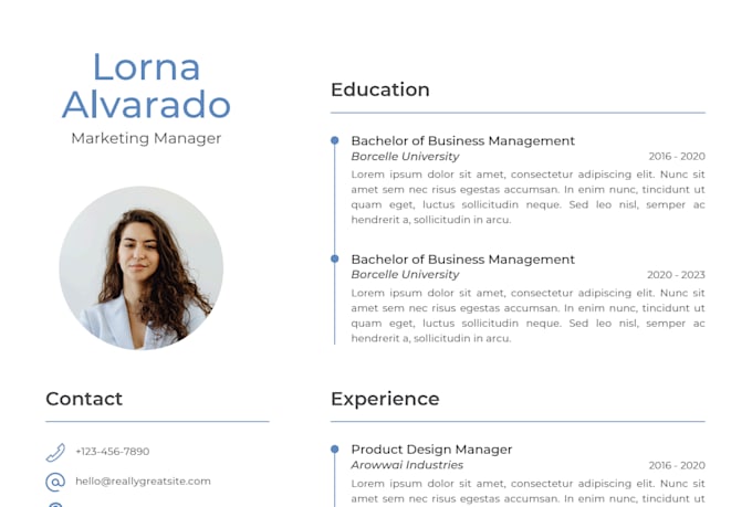 offer professional resume writing, CV maker and cover letter
